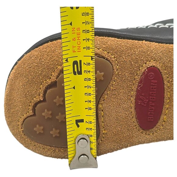 Lil Boot Barn Baby Cow Print Western Boots Size 2 Black/White Faux Leather & Can - Picture 15 of 16